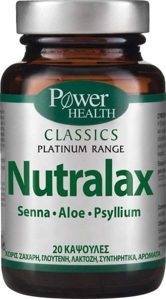Power Health Classics Platinum Range Nutralax 20caps