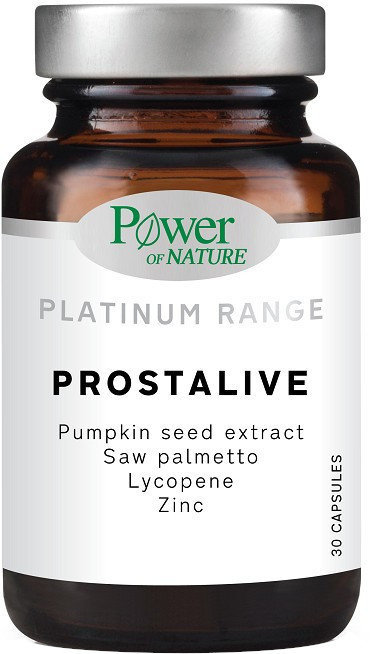 Power Of Nature Platinum Range Prostalive 30caps