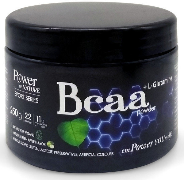 Power Health Bcaa + L-Glutamine Green Apple 250gr