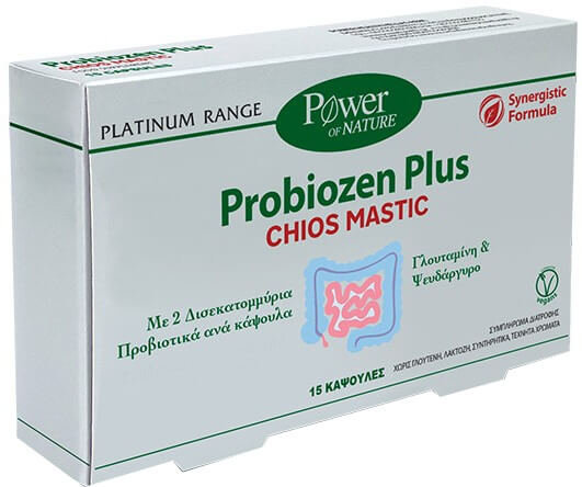 Power Health Platinum Probiozen Plus Chios Mastic 15caps