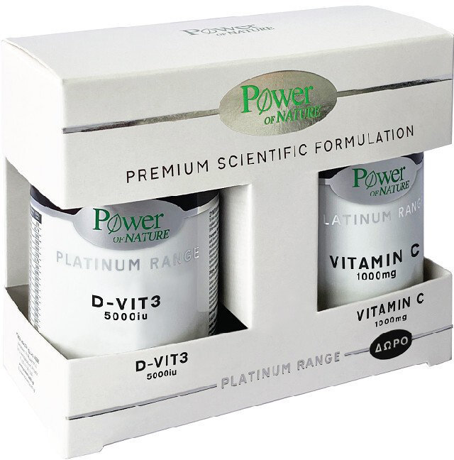 Power Health Vitamin D3 5000iu & Vitamin C 1000mg