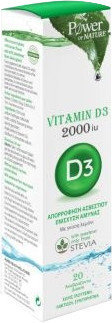 Power Health Vitamin D3 2000IU 20efftabs