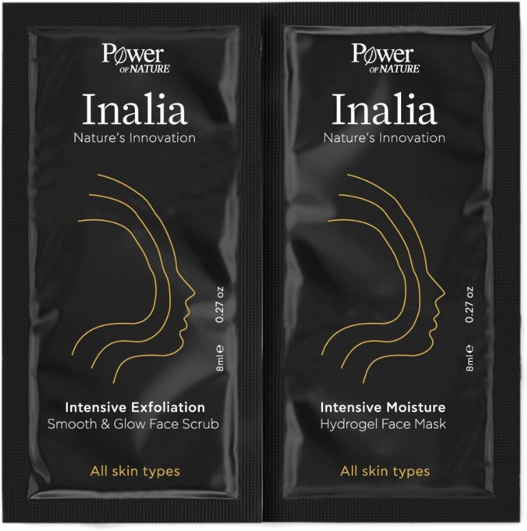 Power Health Inalia Face Scrub & Hydrogel Mask 2x8ml
