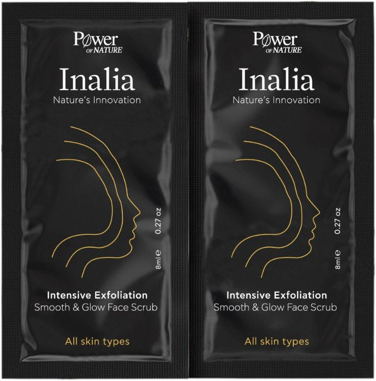 Inalia Intensive Exfoliation Smooth & Glow Face Scrub 2x8ml