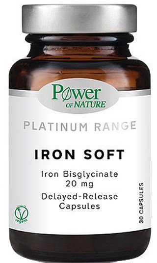 Power Health Platinum Range Iron Soft 30caps