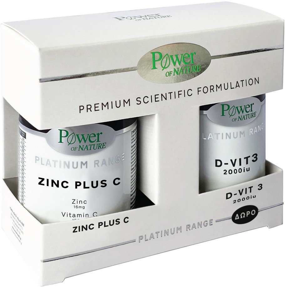 Power Health Platinum Range Zinc Plus C+D-Vit 3 2000iu