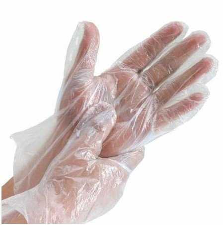 Disposable Textured Gloves Medium Γάντια Σαγρέ 100τμχ