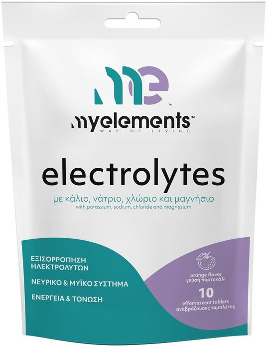 My Elements Electrolytes Orange Flavor 10eff.tabs