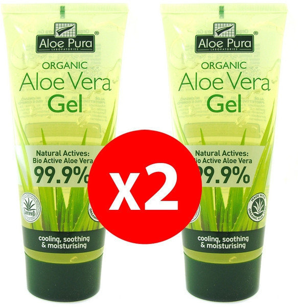Optima Naturals Aloe Vera Gel 99.9% 2x200ml