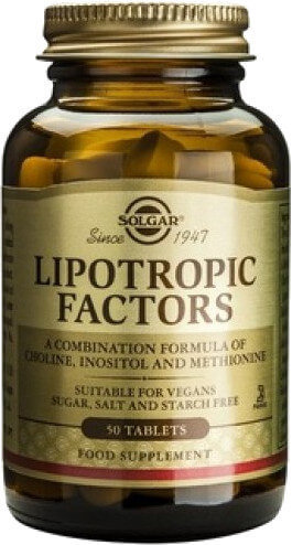 Solgar Lipotropic Factors 50tabs