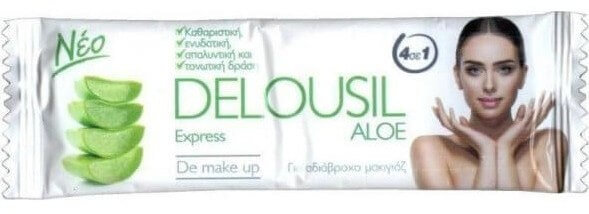 Delousil Aloe Express De Make Up 12τμχ