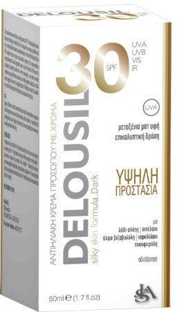 Delousil Silky Skin Face Sunscreen SPF30 50ml