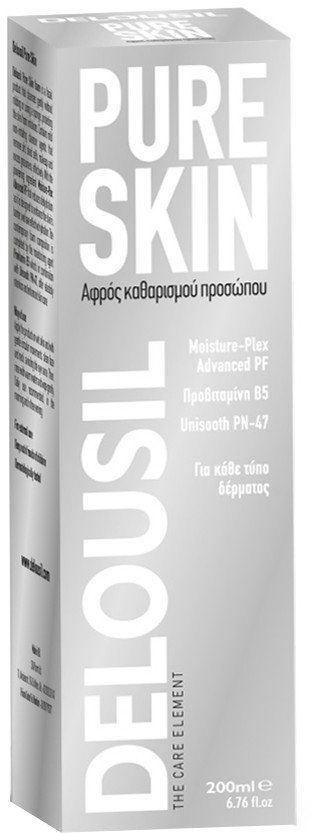 Delousil Pure Skin Face Cleansing Foam 200ml