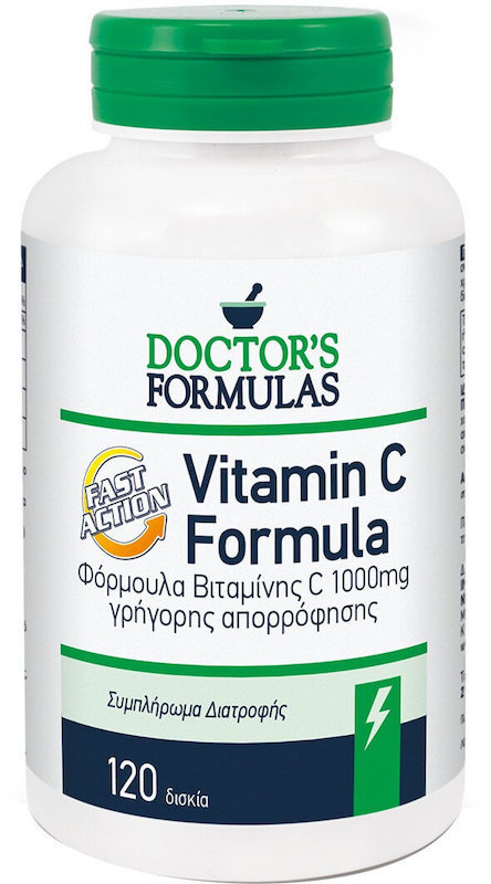 Doctor's Formulas VitaminC Formula FastAction 1000mg 120tabs