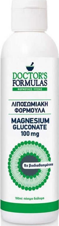 Doctor's Formulas Magnesium Gluconate 100mg 180ml