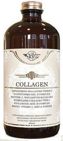 Sky Premium Life Collagen Strawberry Flavor 480ml