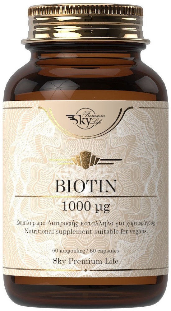 Sky Premium Life Biotin 1000Mcg 60caps