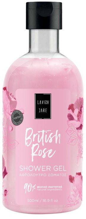 Lavish Care Brittish Rose Shower Gel 500ml