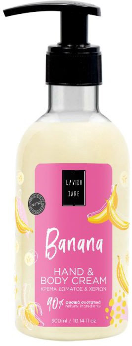 Lavish Care Banana Hand & Body Cream 300ml