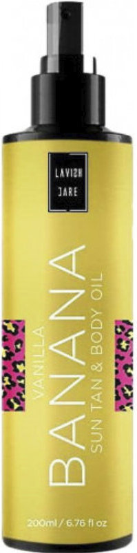 Lavish Care Vanilla Banana Sun Tan & Body Oil 200ml