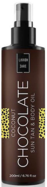 Lavish Care Coconut Chocolate Sun Tan & Body Oil 200ml