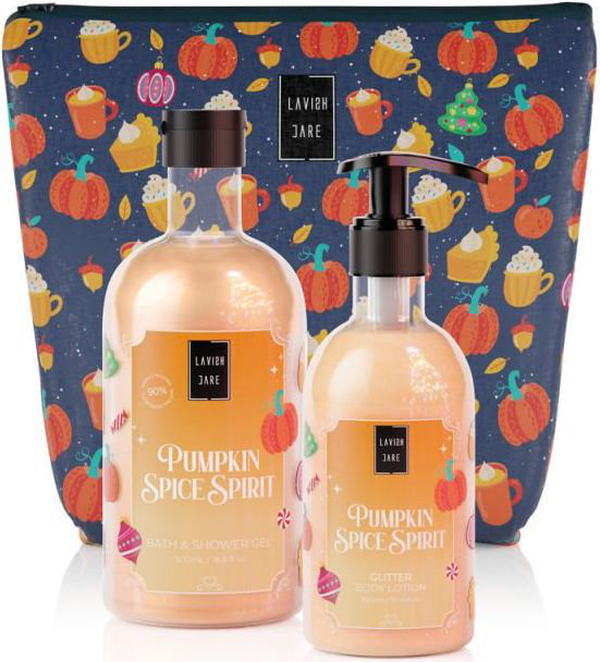 Lavish Care Pumpkin Spice Spirit Bag Set
