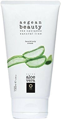 Aegean Beauty Natural Face Body Cream Syros Aloe Vera 150ml