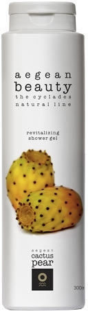 Aegean Beauty ShowerGel Revitalizing Syros Cactuw Pear 300ml