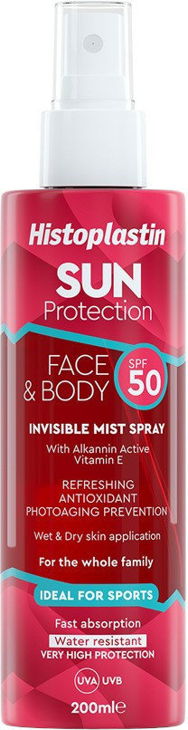 Histoplastin Sun Protection Invisible Mist SPF50+ 200ml
