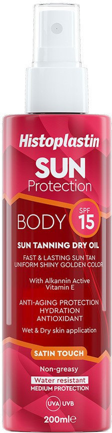 Histoplastin Sun Protection Tanning Dry Oil Body 200ml