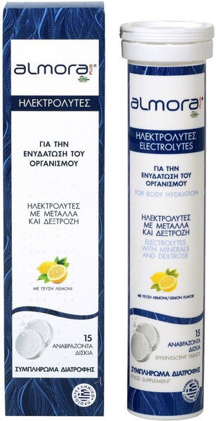 Almora Plus Electrolytes Lemon 15eff.tabs