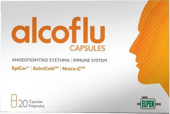 Elpen Alcoflu Capsules 20caps