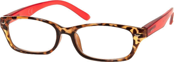 Frog Optical Reading Glasses F100 +3.50 Red/Animal 1τμχ