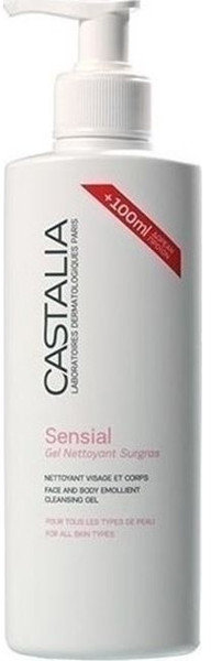 Castalia Sensial Gel Nettoyant Surgras 300ml 