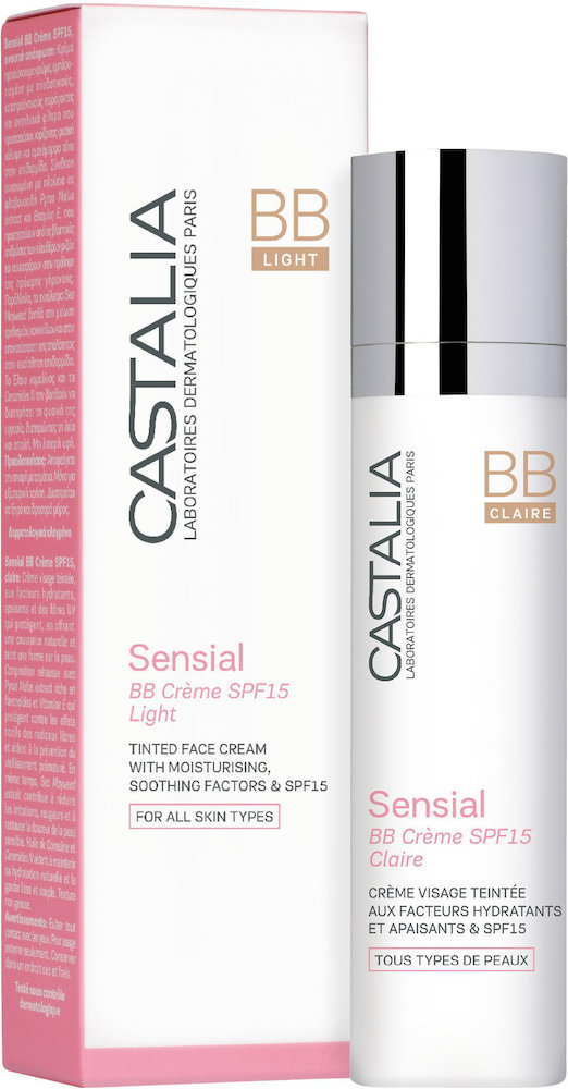 Castalia Sensial BB Tinted Face Cream  SPF15 Light 40ml
