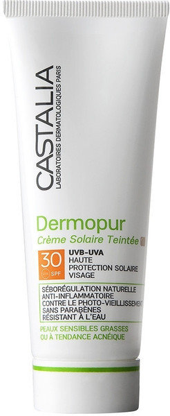 Castalia Dermopur Creme Solaire Teintee SPF30 40ml