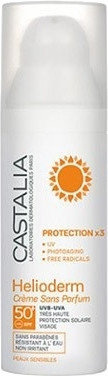 Castalia Helioderm Protection X3 SPF50+ Sans Parfum 50ml