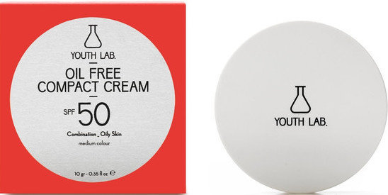 Youth Lab Oil Free Compact Cream Medium Oily Skin SPF50 10gr