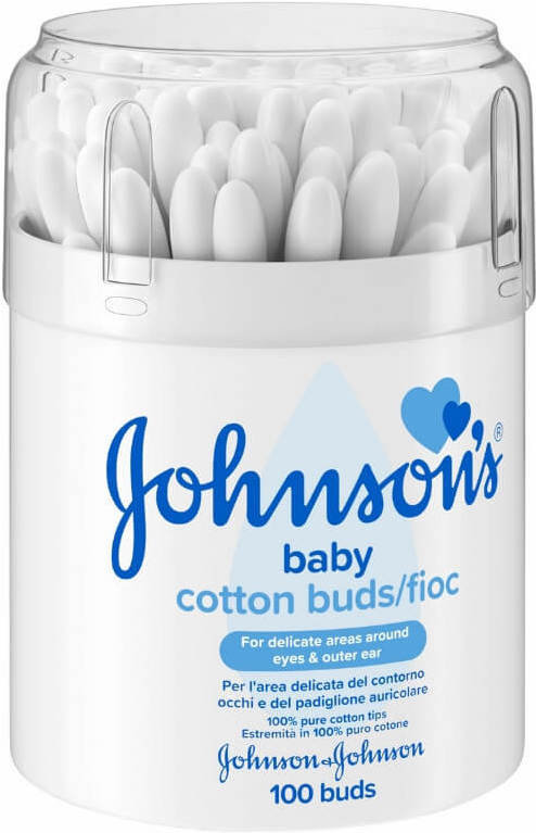 Johnson & Johnson Baby Cotton Buds 100τμχ