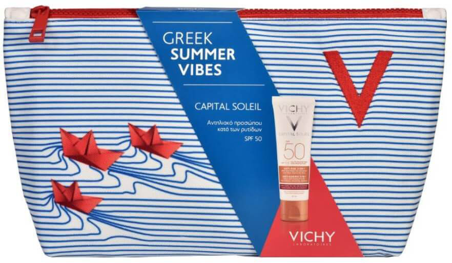 Vichy Greek Summer Vibes Capital Soleil Anti-ageing SPF50+