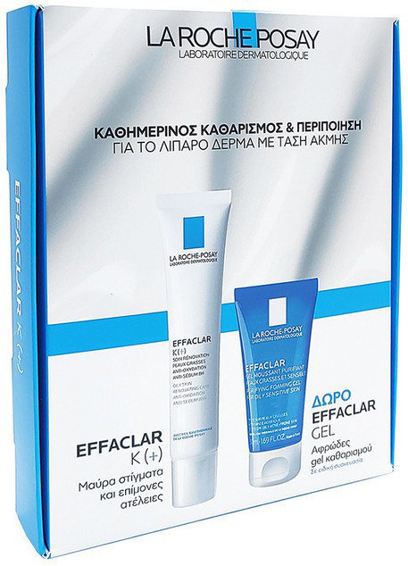 La Roche Posay Set Effaclar K+ Cream & Effaclar Gel