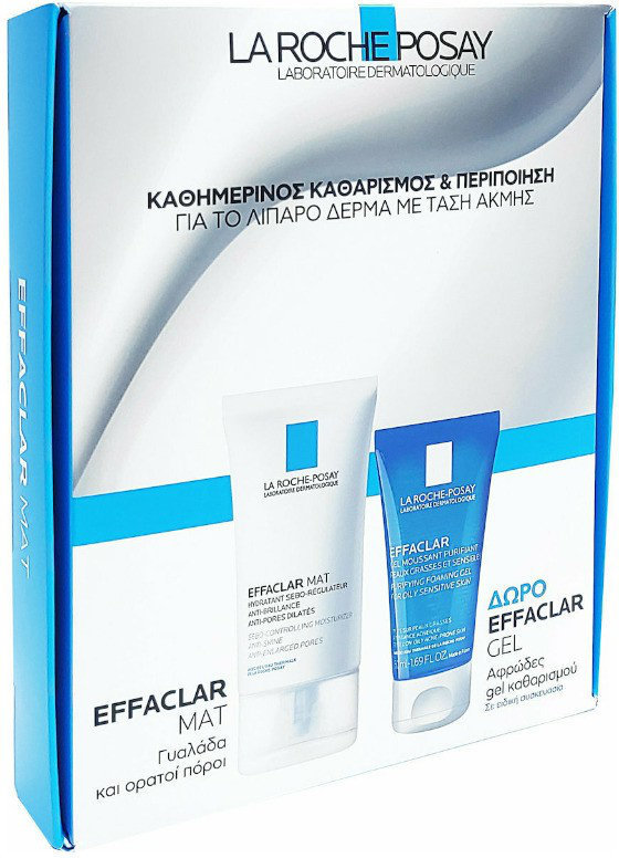 La Roche Posay Set Effaclar Mat & Effaclar Gel Moussant