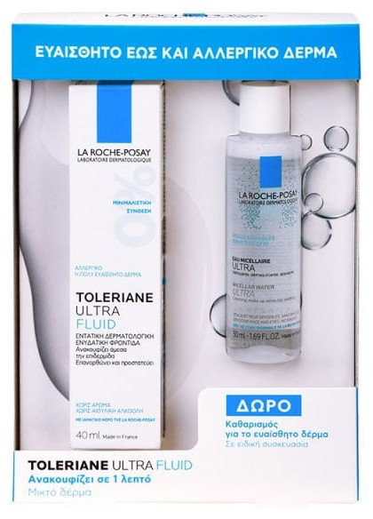 La Roche Posay Toleriane Ultra Fluid 40ml+Micellaire Water