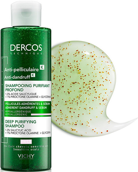 Vichy Dercos Anti-Dandruff Deep Purifying Shampoo 250ml