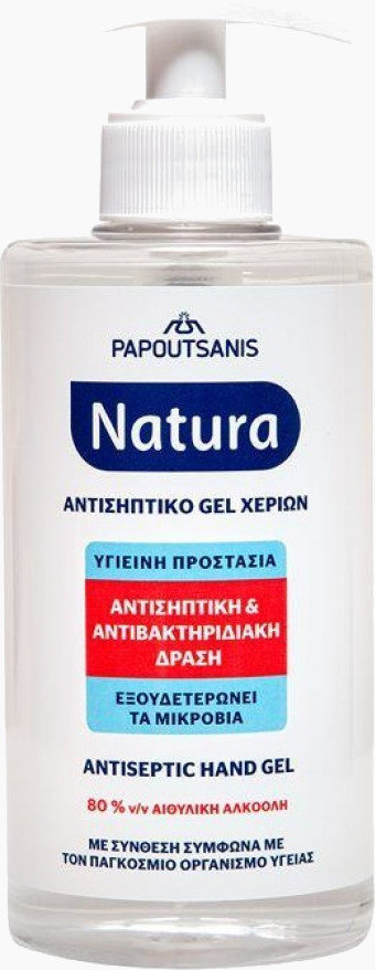 Papoutsanis Natura Antiseptic Hand Gel 400ml