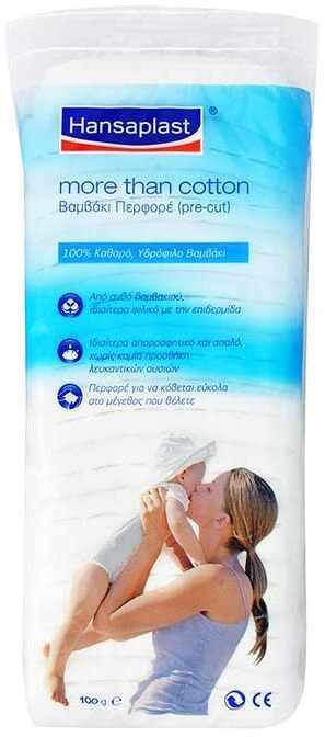 Hansaplast More Than Cotton Pre Cut 100gr