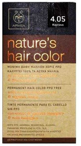 Apivita Nature's Hair Color 4.05 50ml