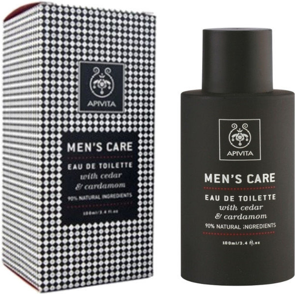 Apivita Men's Care Cedar & Cardamon Eau de Toilette 100ml