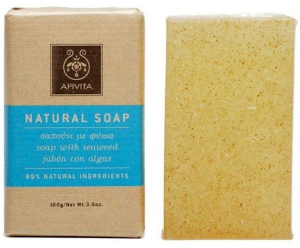 Apivita Natural Soap with Seaweed 100gr
