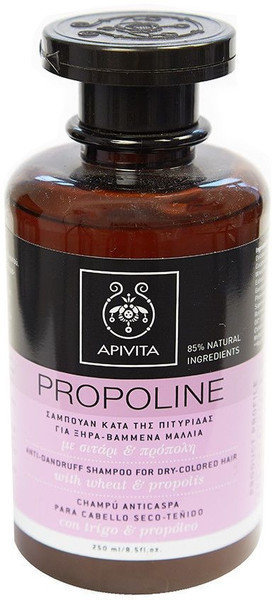 Apivita Propoline Anti Dandruff Shampoo Wheat Propolis 250ml